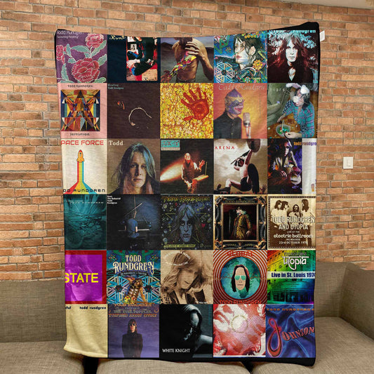 Todd Rundgren Sherpa Blanket – A Cozy Tribute to a True Visionary