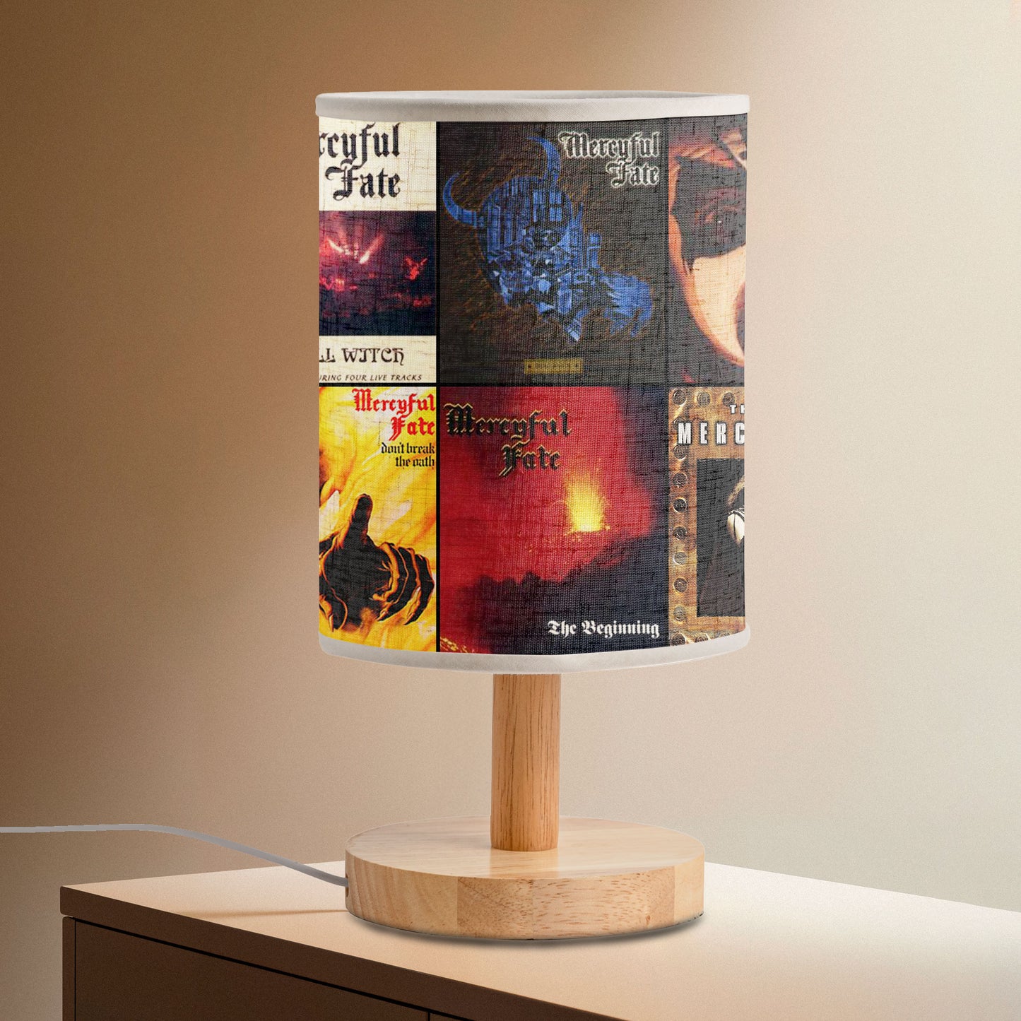 Mercyful Fate Album Cover Lamp – Heavy Metal Legends Home Decor