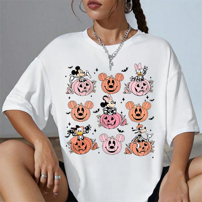 Pastel Pumpkin Pals Tee – Halloween Edition