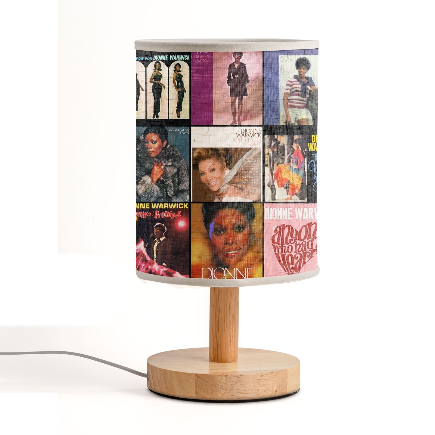 Dionne Warwick Albums Lamp – Soulful Elegance in Every Glow ✨