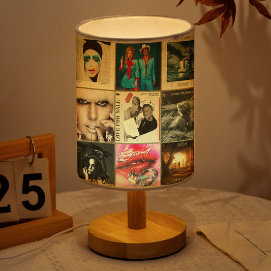 Lady Gaga Album Collage Lamp – Pop Icon Night Light for True Little Monsters