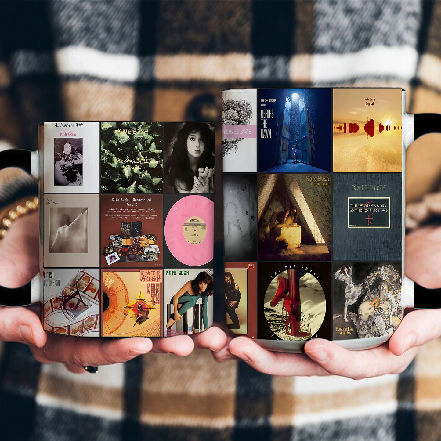 Kate Bush Accent Mug – Iconic Album Artwork Collector’s Gift