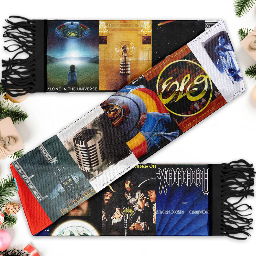 ELO Scarf – A Retro Rock Tribute for Loyal Electric Light Orchestra Fans