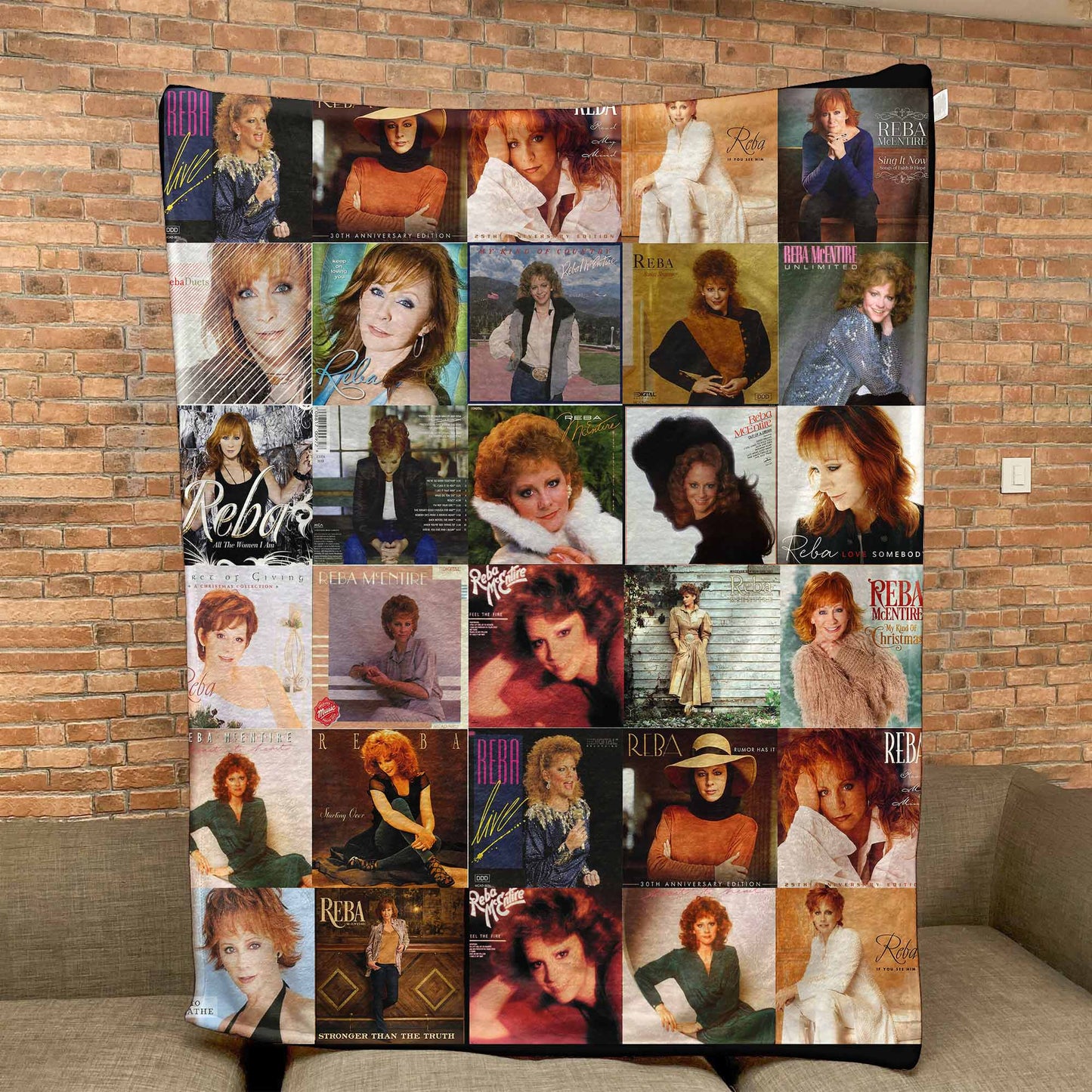 Reba McEntire Sherpa Blanket – A Heartfelt Tribute to a Country Music Icon