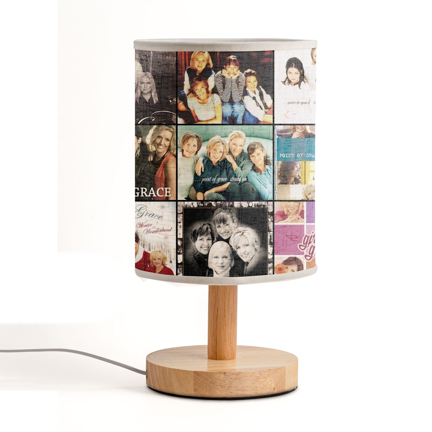 Point of Grace Album Art Table Lamp – Inspirational Christian Music Decorative Light