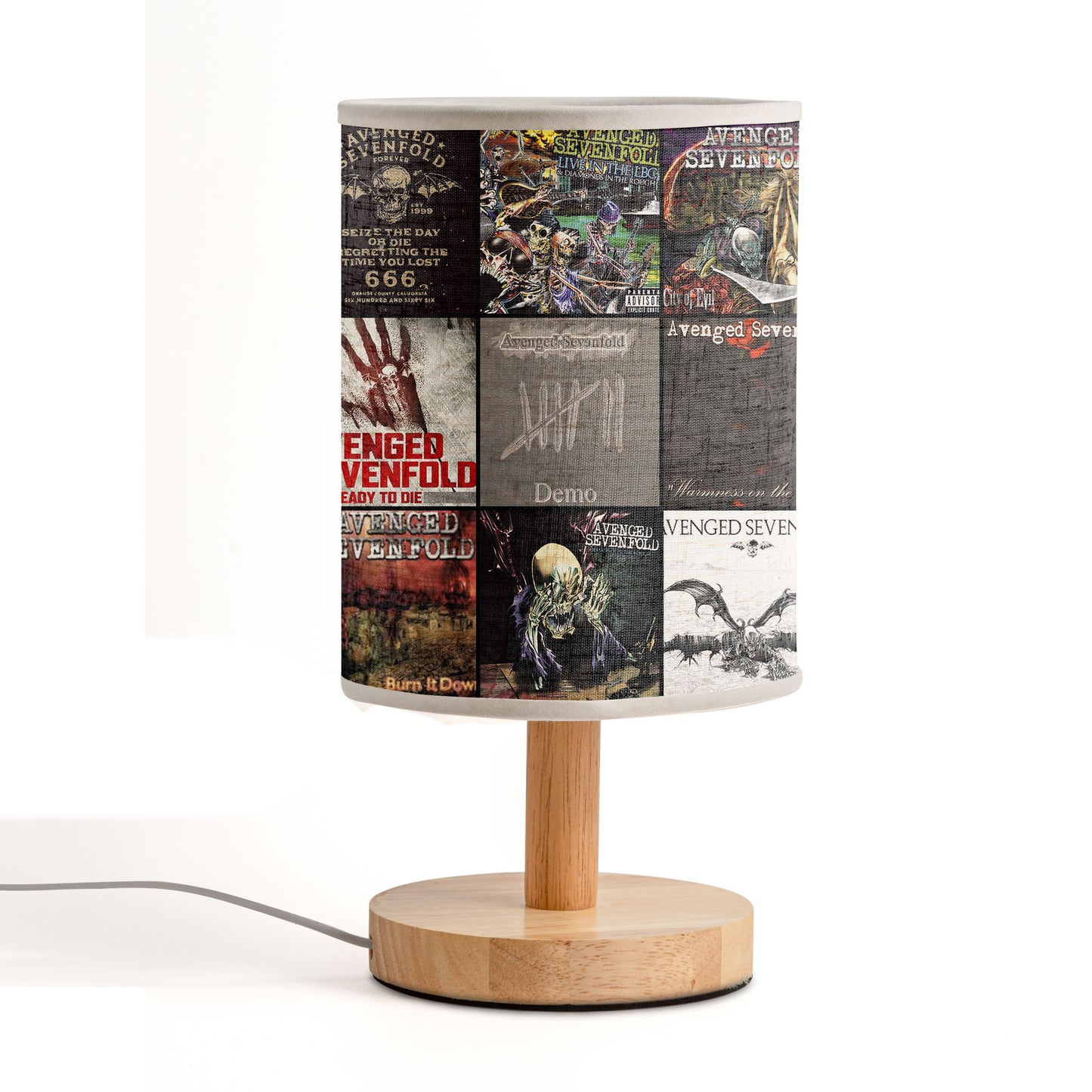 Avenged Sevenfold Fabric Lamp – Light Up the Metal Madness