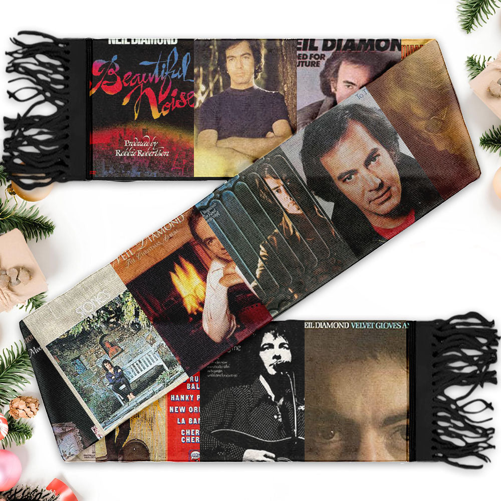 Neil Diamond Scarf – A Cozy Tribute to a Timeless Music Legend