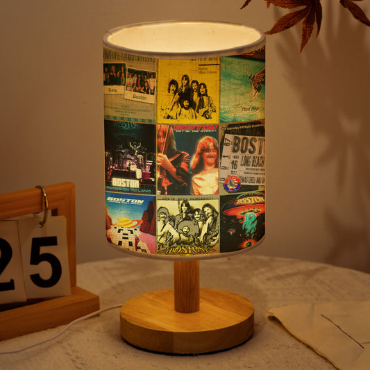 Boston Fabric Lamp – Classic Rock Odyssey