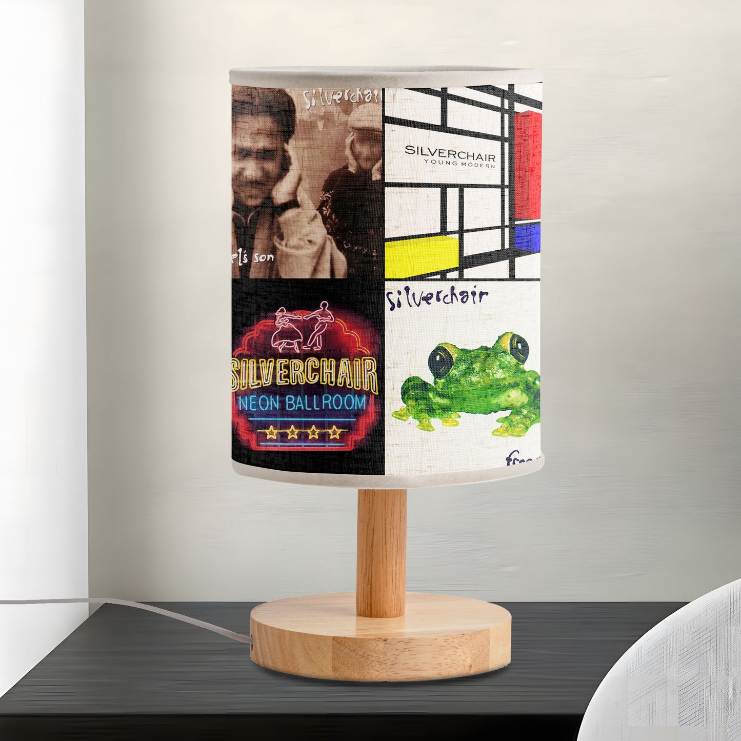 Silverchair Fabric Lamp – Grunge Revival Glo
