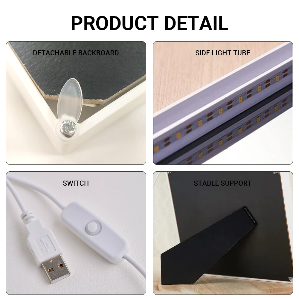 Queen Acrylic Light Mirror – Dual-Mode Tribute to Legendary Rock