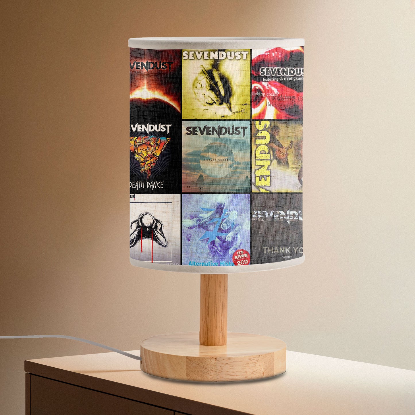 Sevendust Albums Lamp – Heavy Groove, Warm Light ⚡