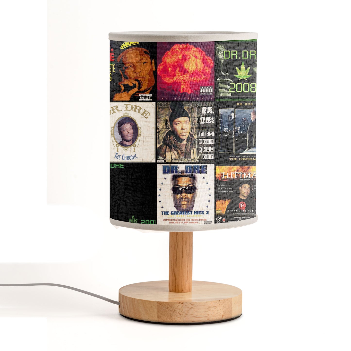Dr. Dre Hip-Hop Legacy Collage Lamp