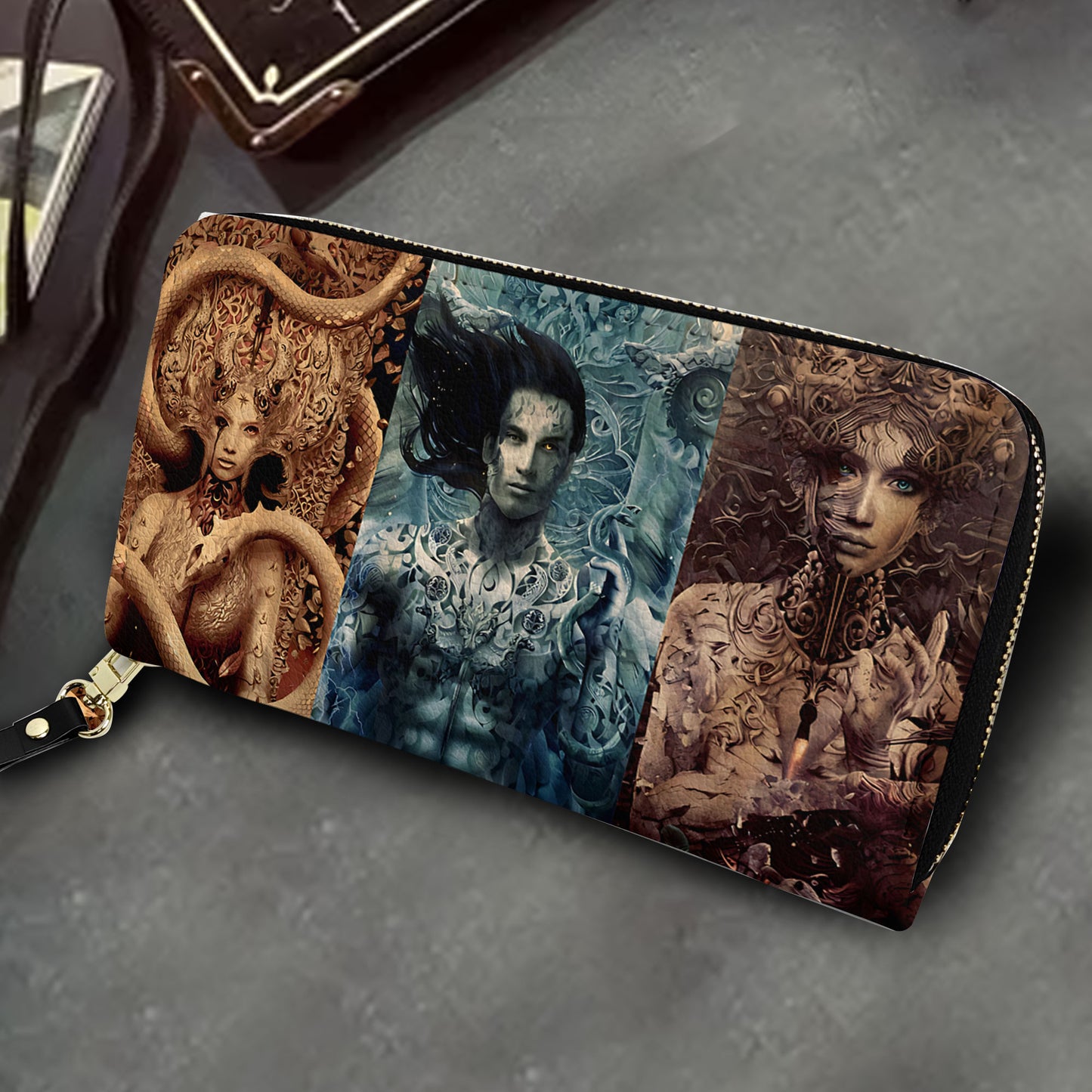 Crescent City Maasverse Leather Handbag & Wallet Set