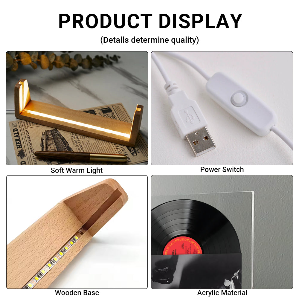 Billy Joel “The Stranger” Acrylic Night Light – A Tribute to Timeless Classics