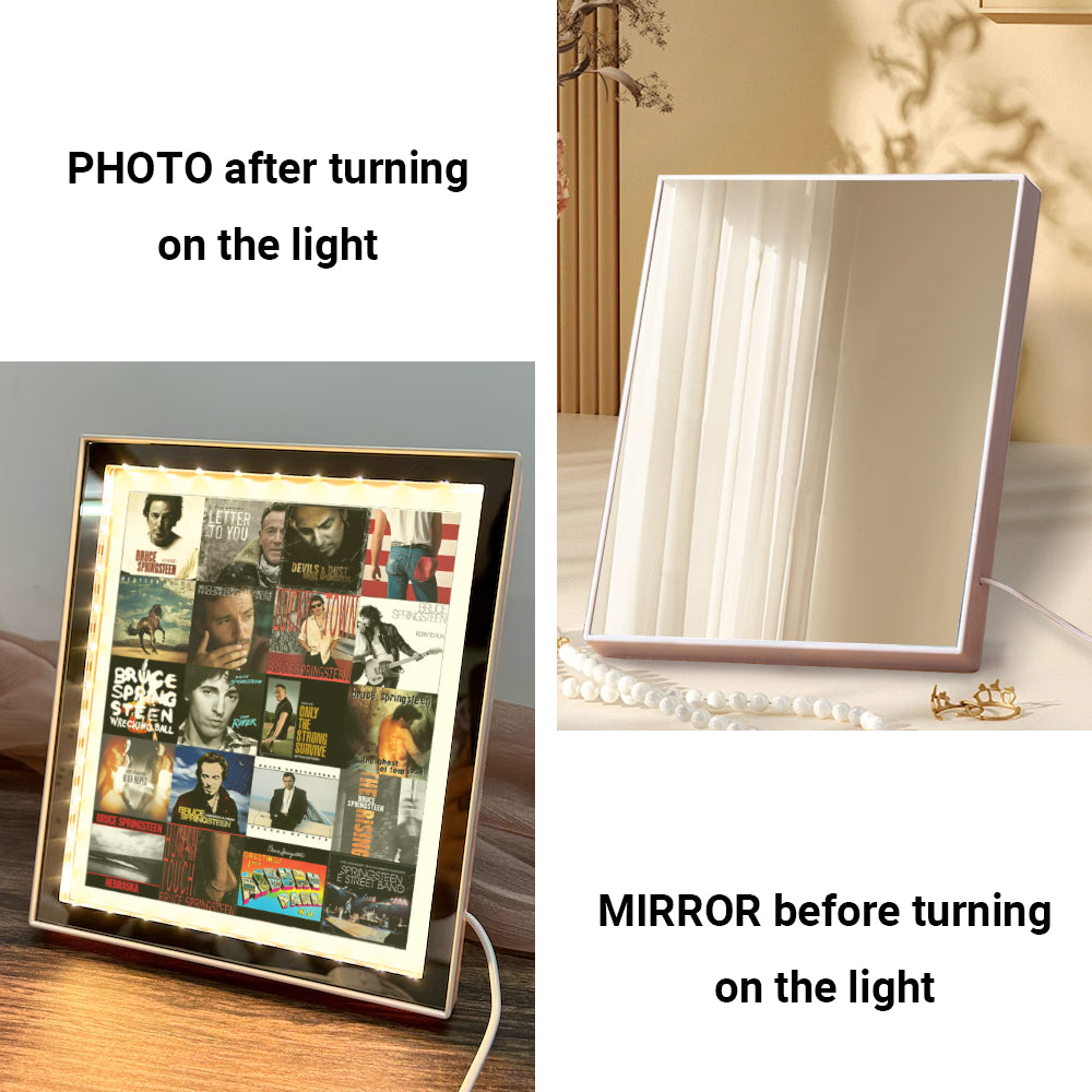 Bruce Springsteen Acrylic Light Mirror – Dual-Mode Rock Legend Tribute