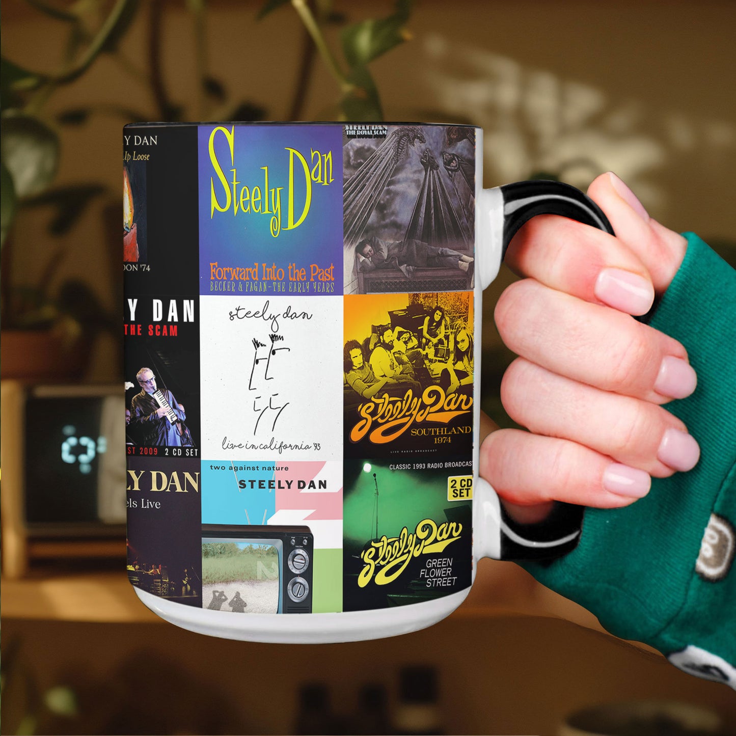 Steely Dan Album Cover Accent Mug – Music Lover Ceramic Coffee Cup