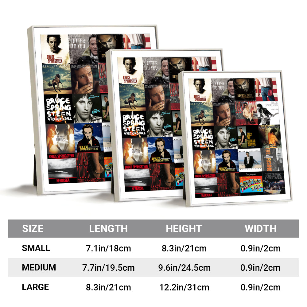 Bruce Springsteen Acrylic Light Mirror – Dual-Mode Rock Legend Tribute