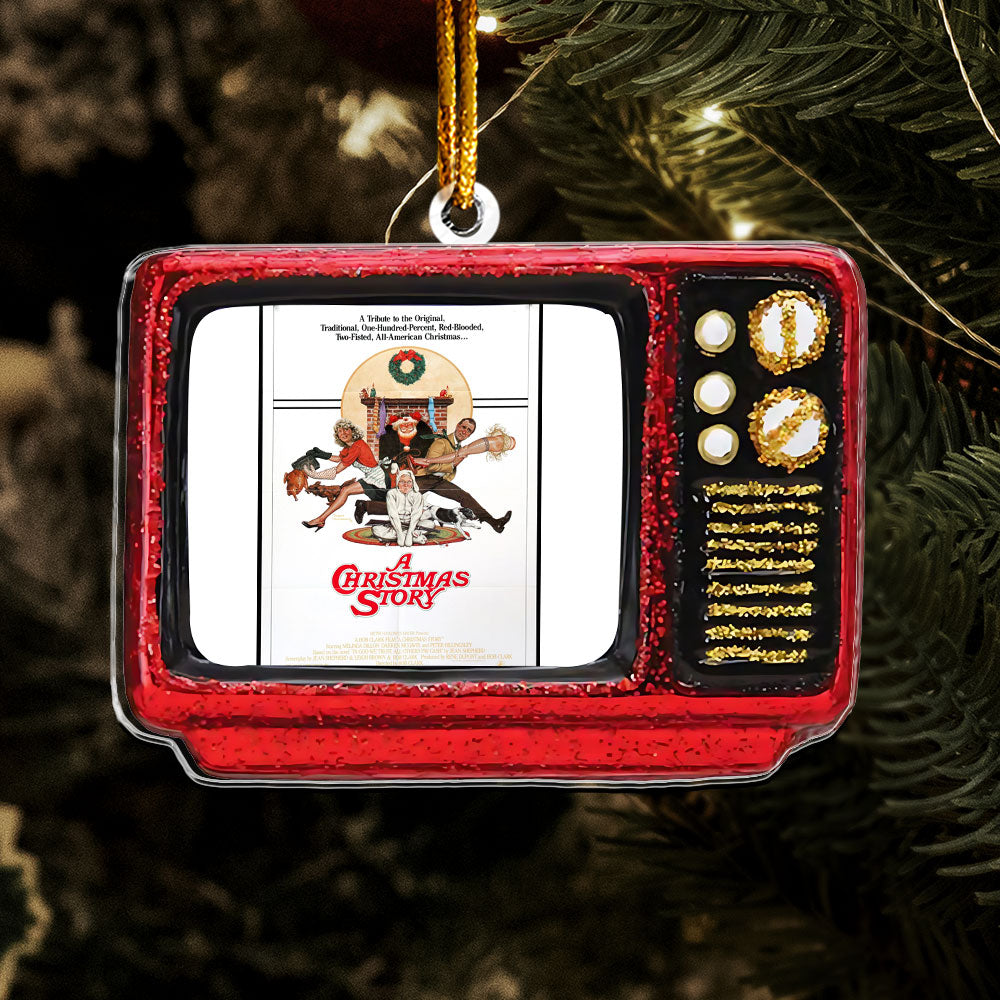 A Christmas Story Retro TV Ornament – Classic Holiday Movie Keepsake