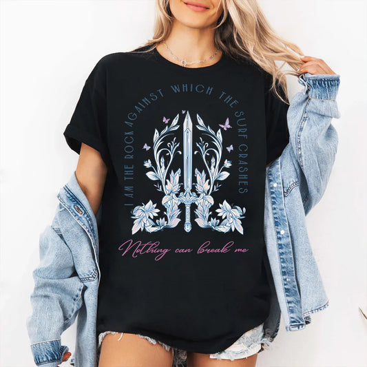 I Am the Rock – A Court of Silver Flames Tee