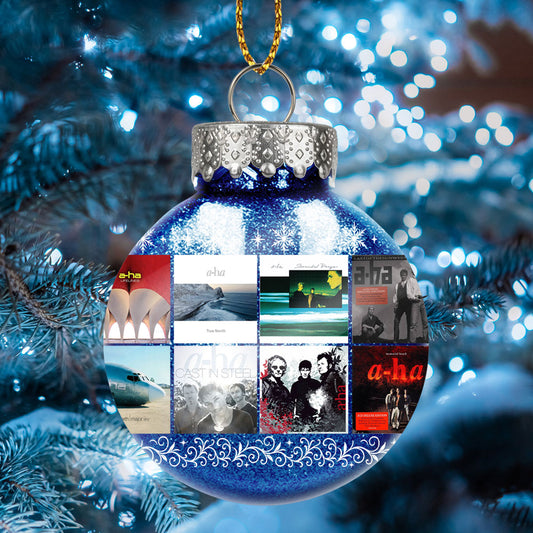A-ha Ball Ornament – A Nostalgic Christmas Gift for Pop Lovers