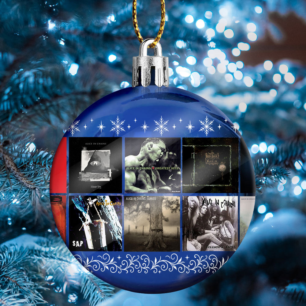 Alice In Chains Ball Ornament – Grunge Legends Meet Holiday Spirit
