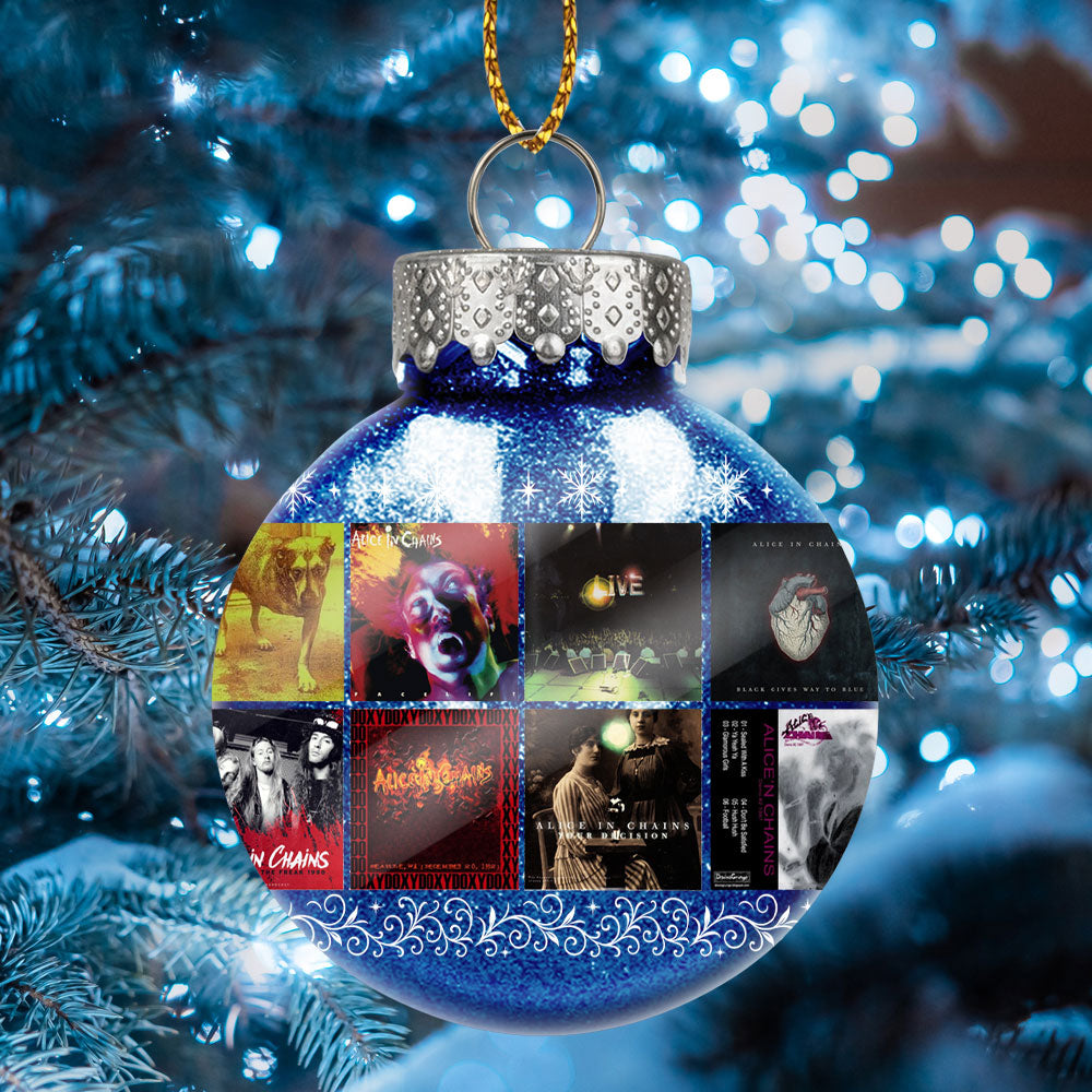 Alice In Chains Ball Ornament – Grunge Legends Meet Holiday Spirit