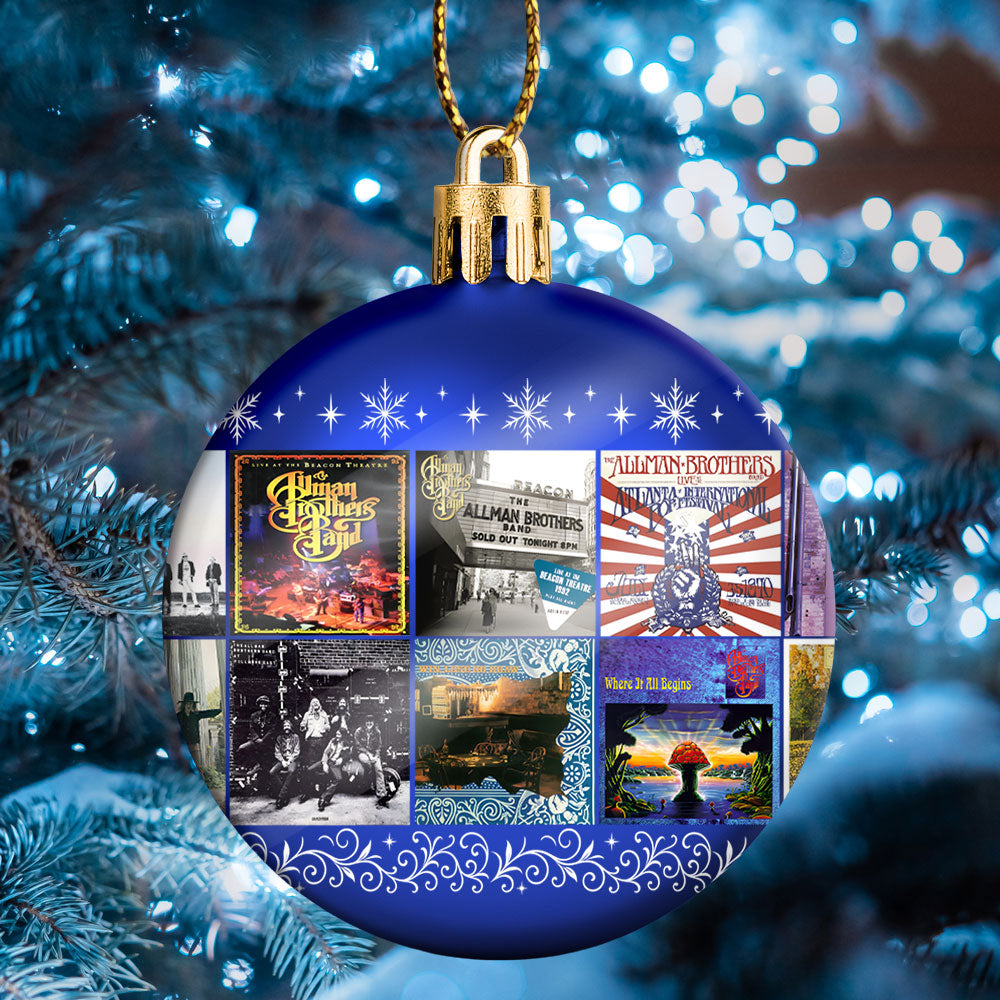 The Allman Brothers Band Ball Ornament – Southern Soul Meets Holiday Spirit