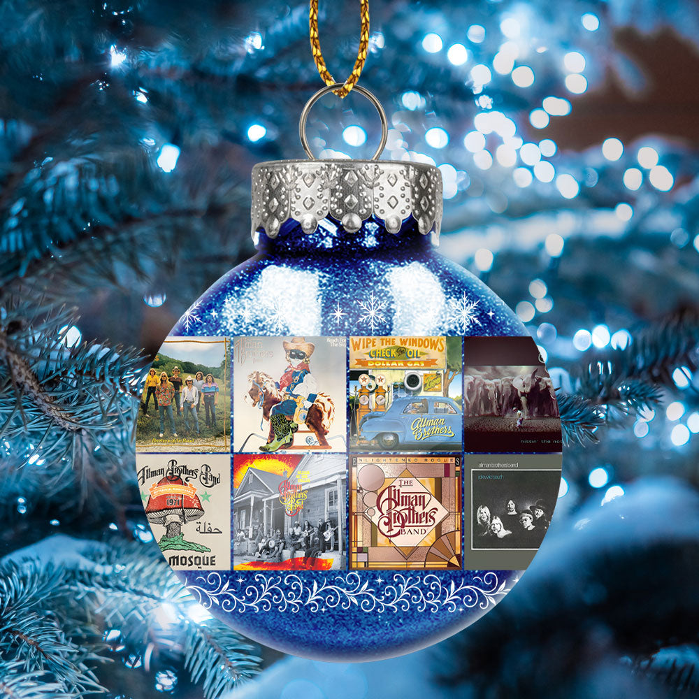 The Allman Brothers Band Ball Ornament – Southern Soul Meets Holiday Spirit