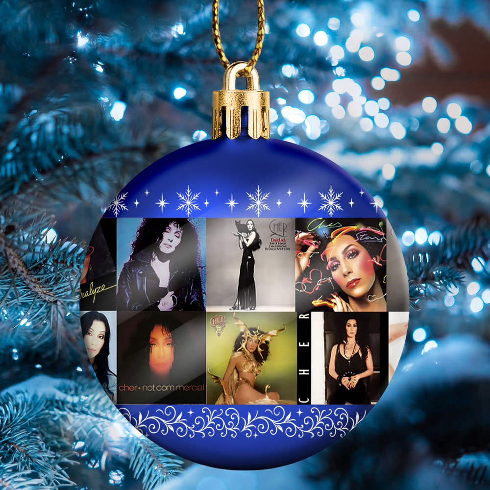 Cher Ball Ornament – A Dazzling Celebration of Glamour, Strength, and Timeless Hits