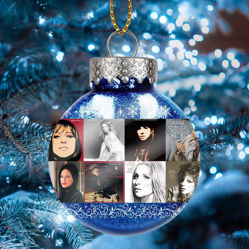 Barbra Streisand Ball Ornament – A Tribute to Timeless Elegance