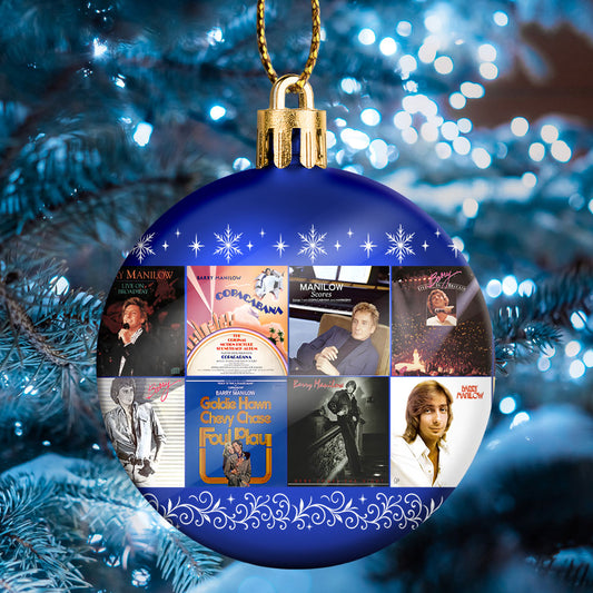 Barry Manilow Ball Ornament – A Celebration of Music, Memories, and Holiday Magic