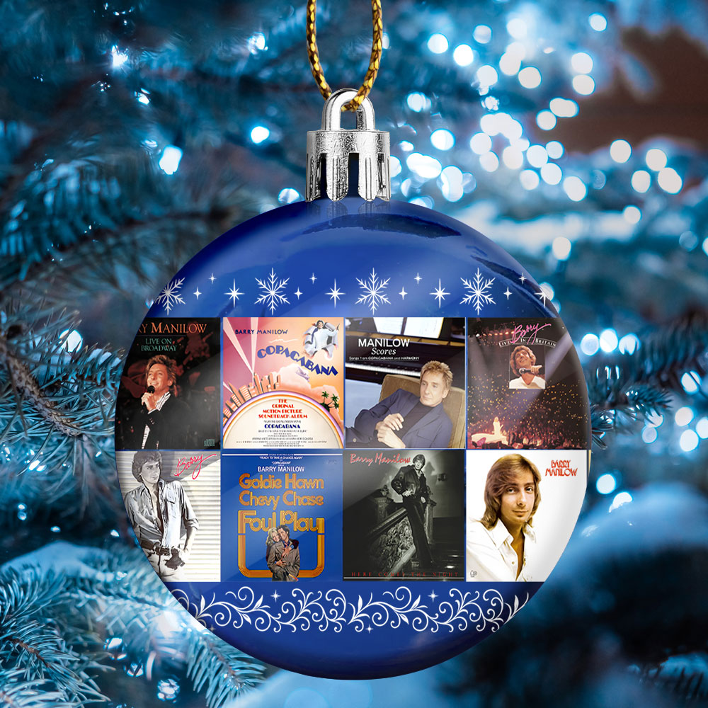 Barry Manilow Ball Ornament – A Celebration of Music, Memories, and Holiday Magic