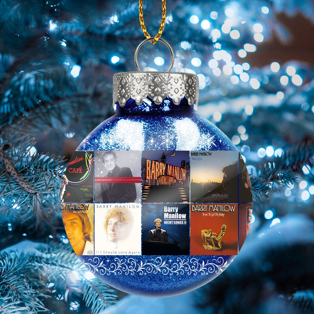 Barry Manilow Ball Ornament – A Celebration of Music, Memories, and Holiday Magic