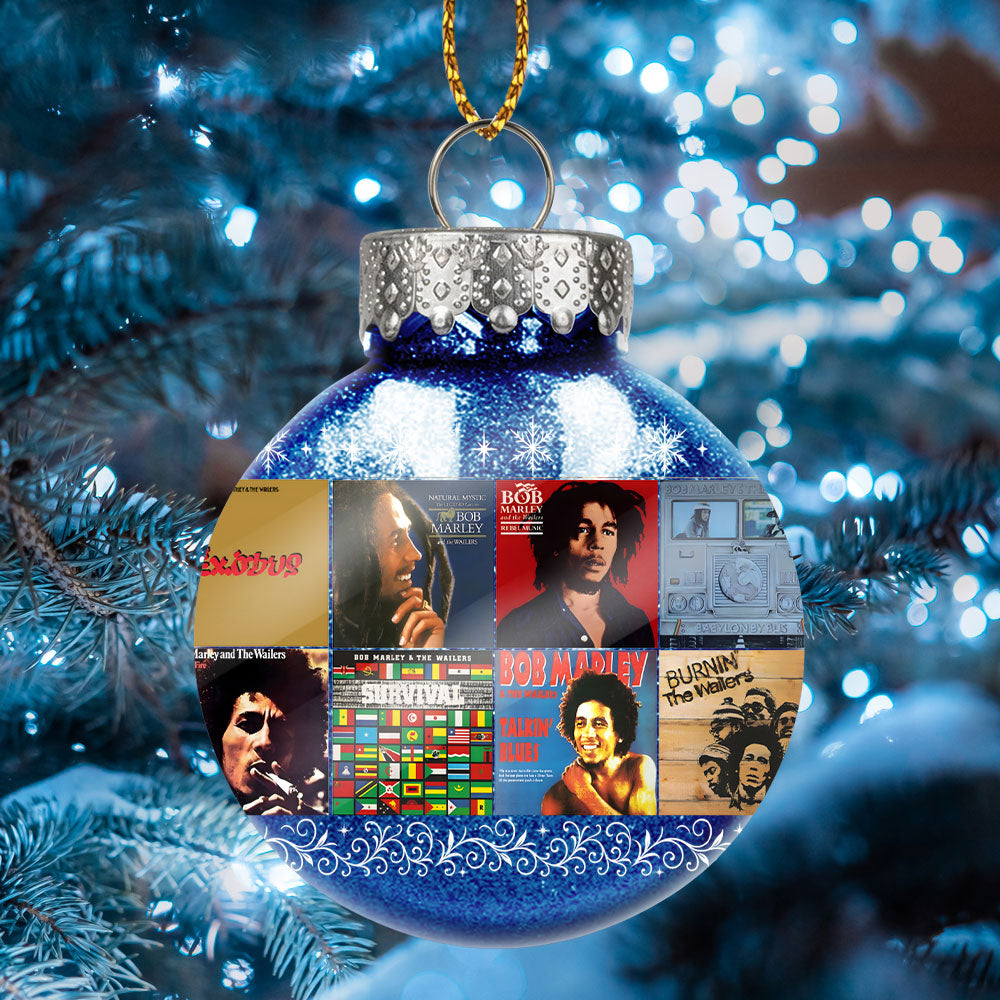 Bob Marley Ball Ornament – A Reggae Spirit of Peace, Love, and Holiday Harmony