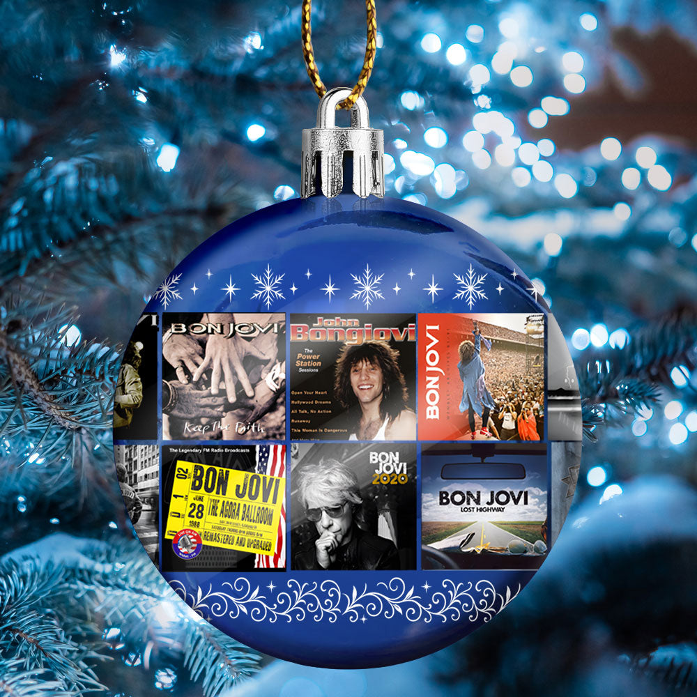 Bon Jovi Ball Ornament – Rock Anthem Spirit for the Holidays