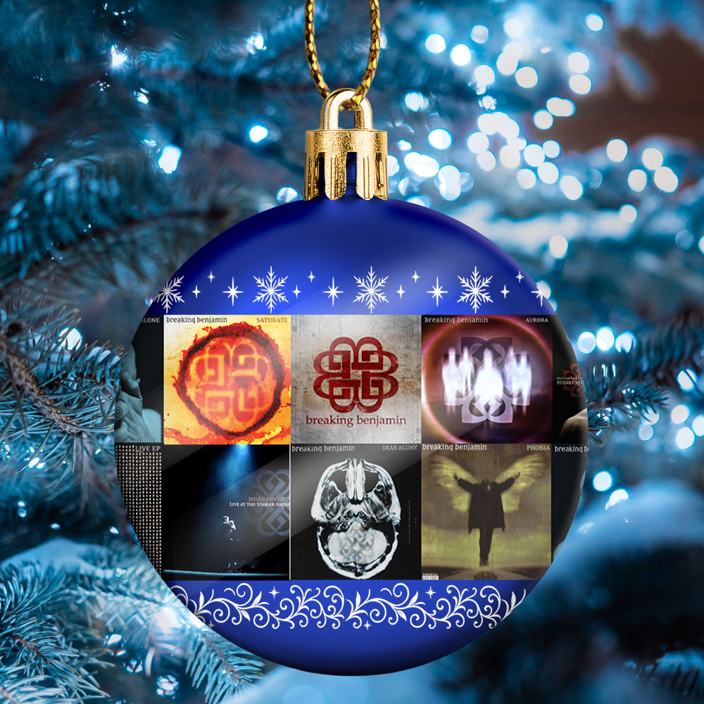 Breaking Benjamin Ornament – A Hard Rock Holiday Glow