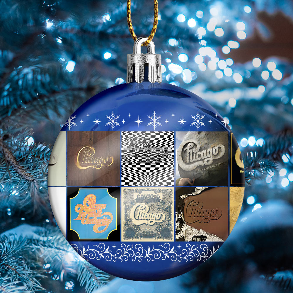 Chicago Ball Ornament – Classic Rock Spirit for the Holidays