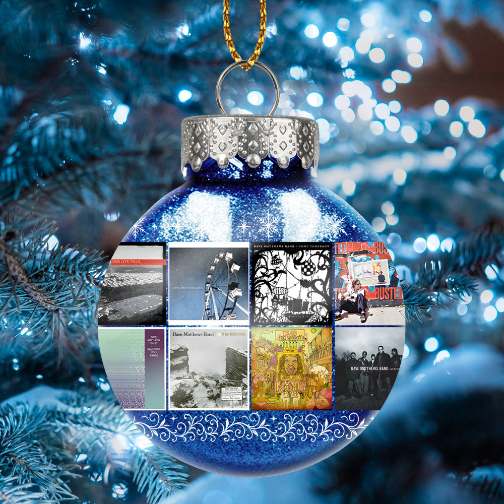 Dave Matthews Band Ball Ornament – A Melodic Holiday Tribute to Timeless Storytelling