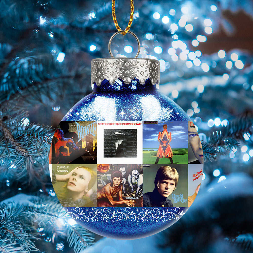 David Bowie Ball Ornament – A Stardust Celebration of Art, Sound, and Cosmic Style