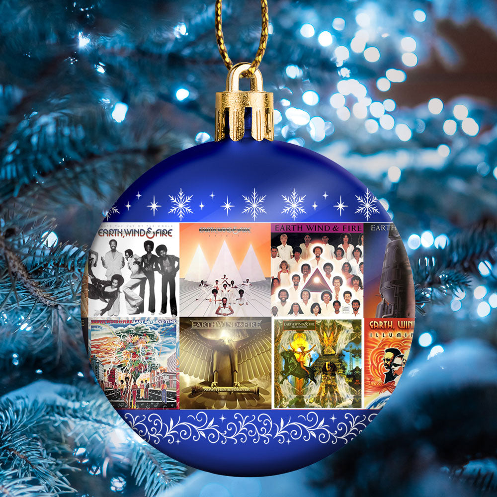 Earth, Wind & Fire Ball Ornament – Groove Through the Holidays in Style