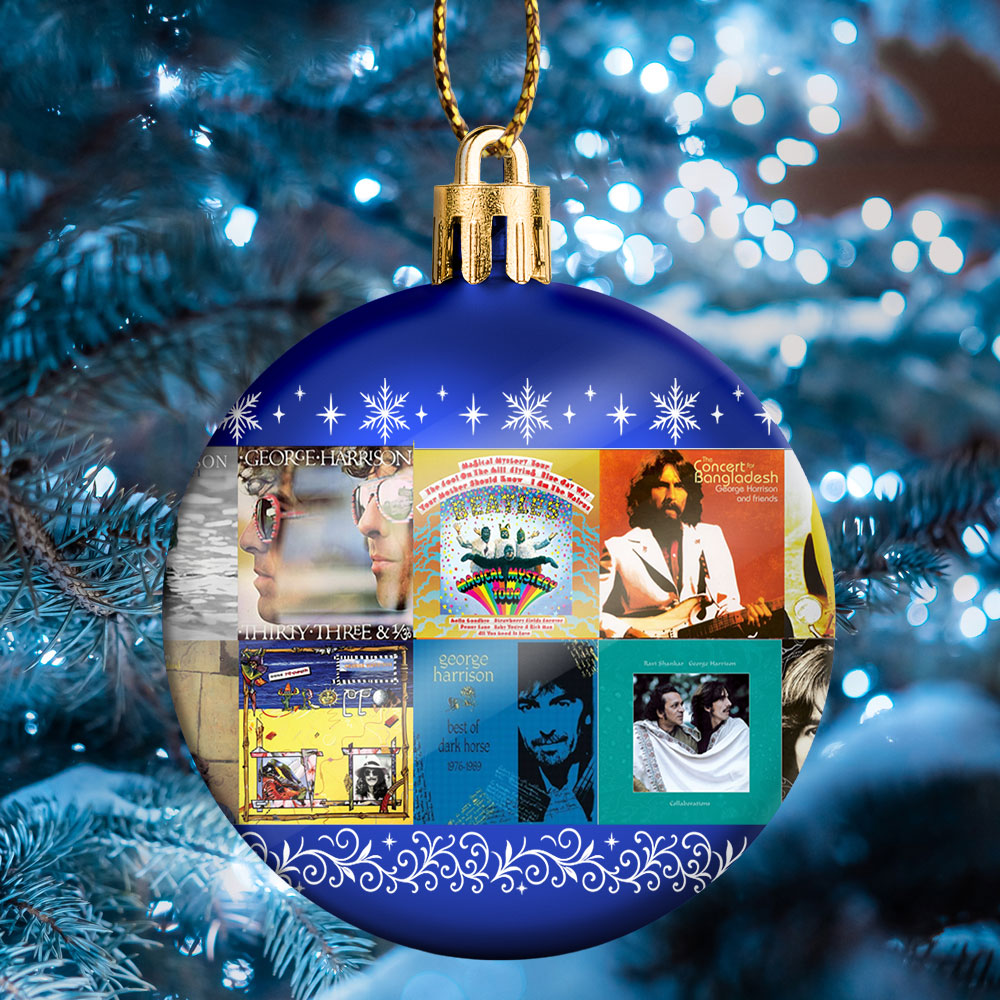 George Harrison Ornament – A Peaceful Holiday Reflection