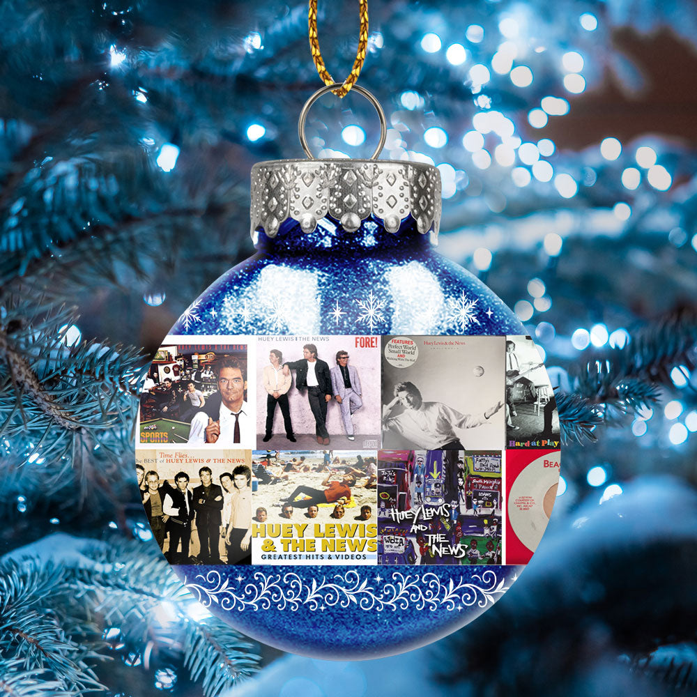 Huey Lewis & The News Ornament – The Heart of Rock ’n’ Roll Holiday