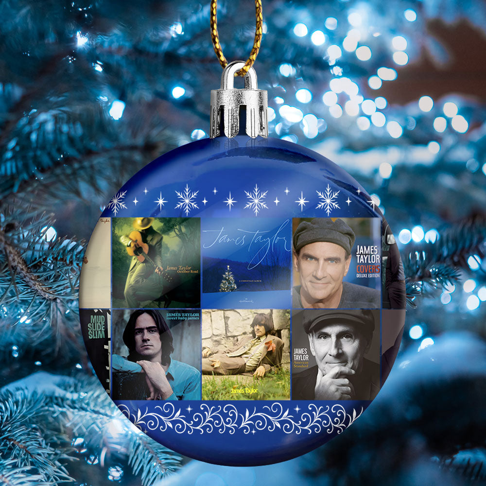 James Taylor Ball Ornament – Warm Melodies for Winter Nights