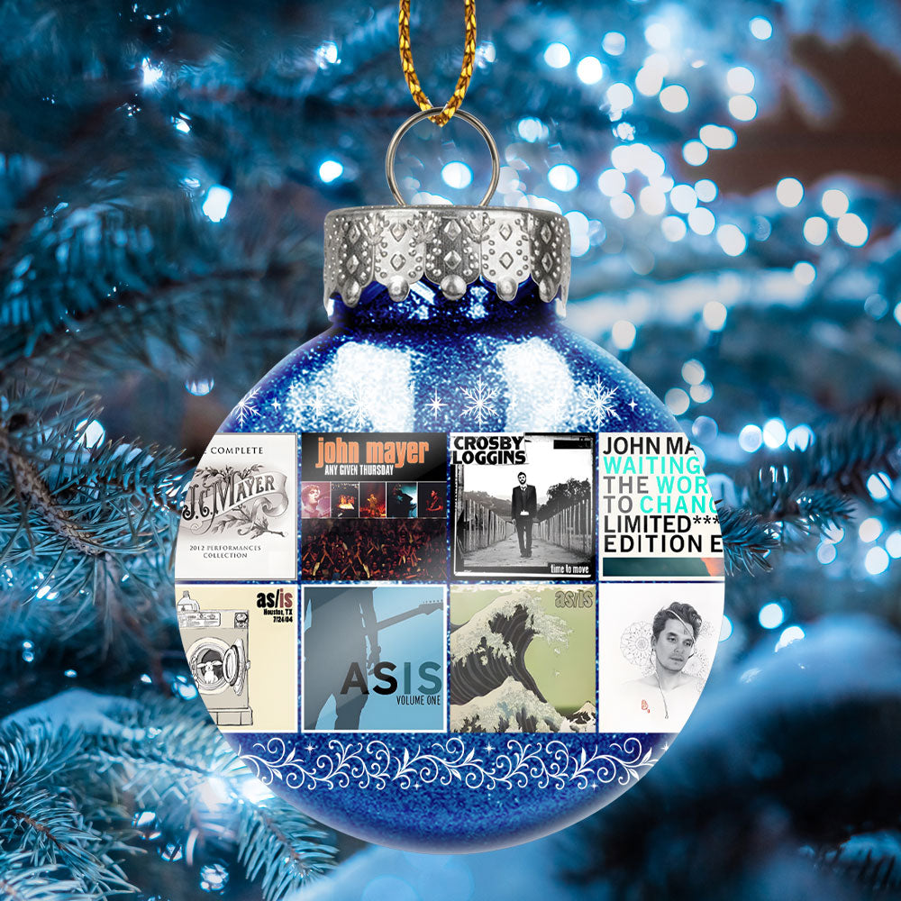 John Mayer Ball Ornament – A Touch of Soulful Elegance for Your Tree