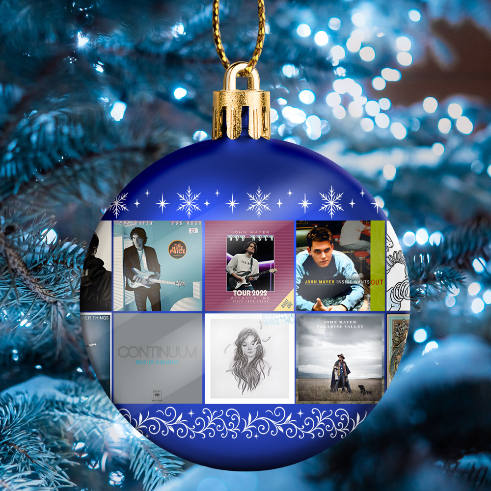John Mayer Ball Ornament – A Touch of Soulful Elegance for Your Tree