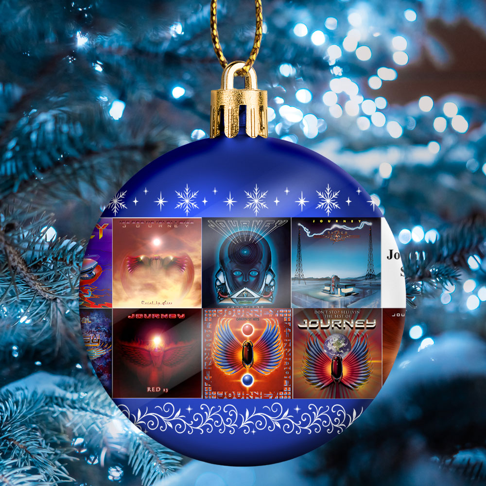 Journey Ball Ornament – Celebrate the Timeless Spirit of Rock Legends