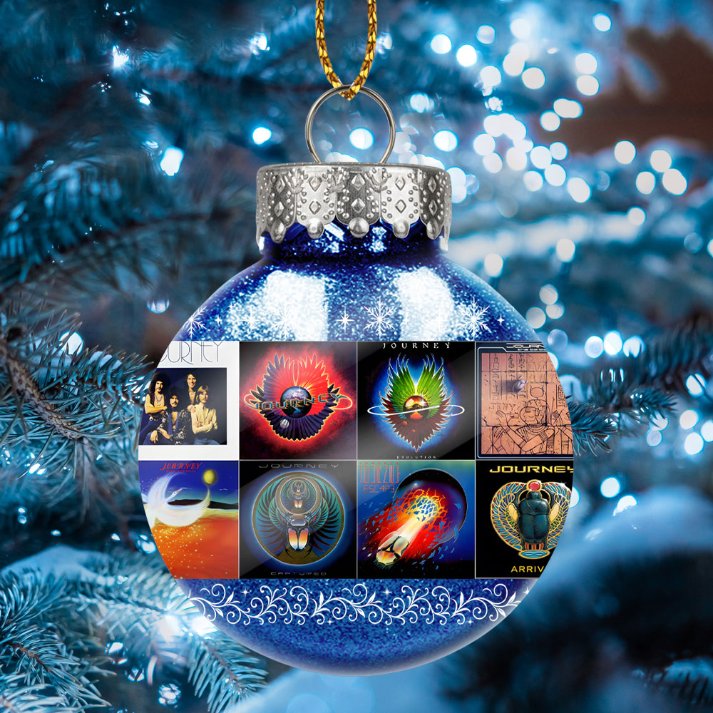 Journey Ball Ornament – Celebrate the Timeless Spirit of Rock Legends