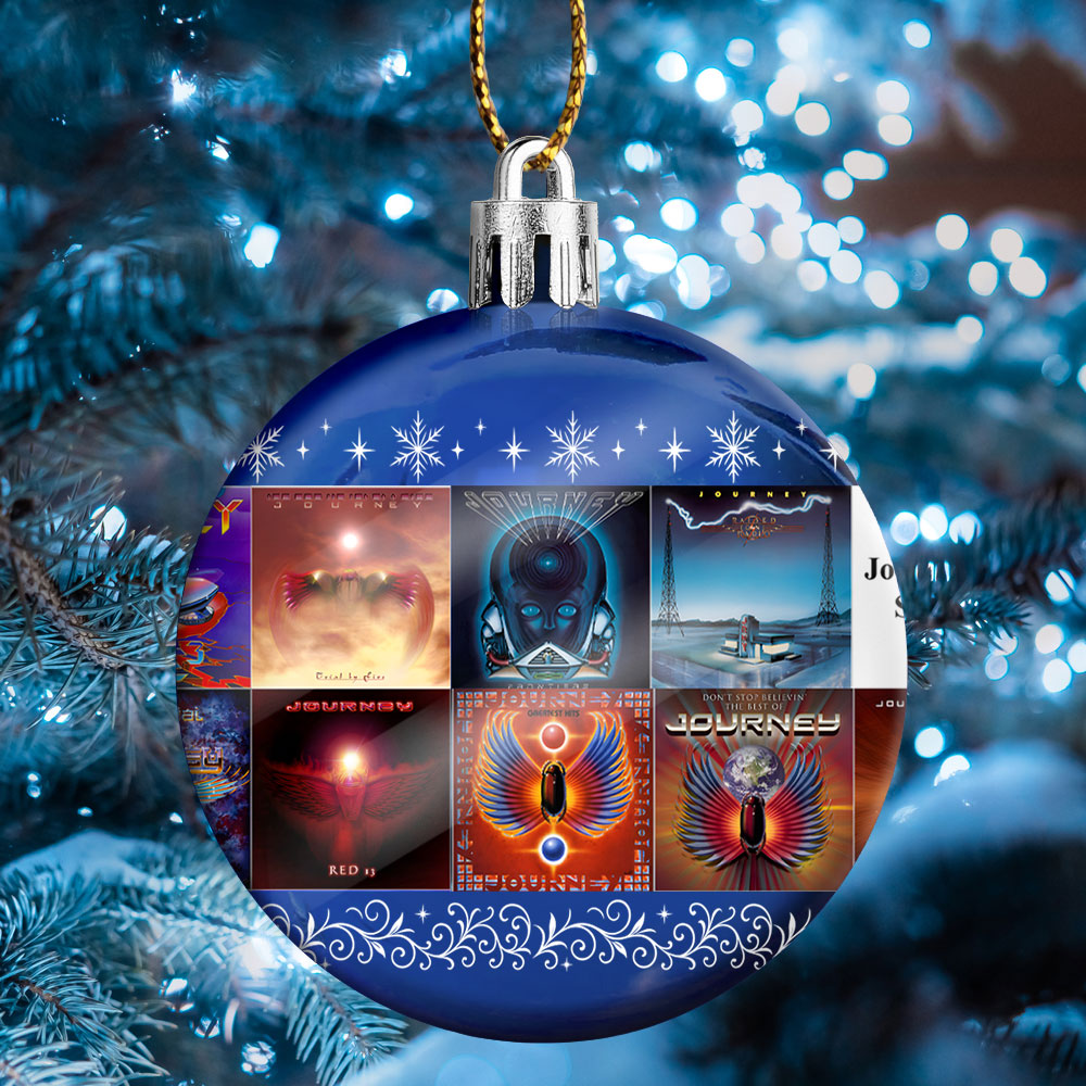 Journey Ball Ornament – Celebrate the Timeless Spirit of Rock Legends