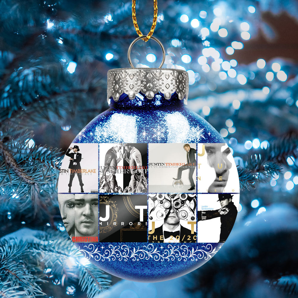 Justin Timberlake Ornament – A Sleek Touch of Pop Perfection