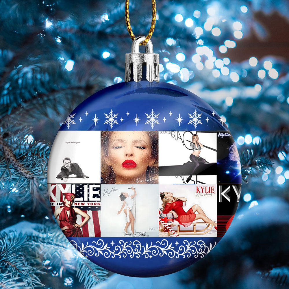 Kylie Minogue Ball Ornament – Sparkle Like a Pop Icon